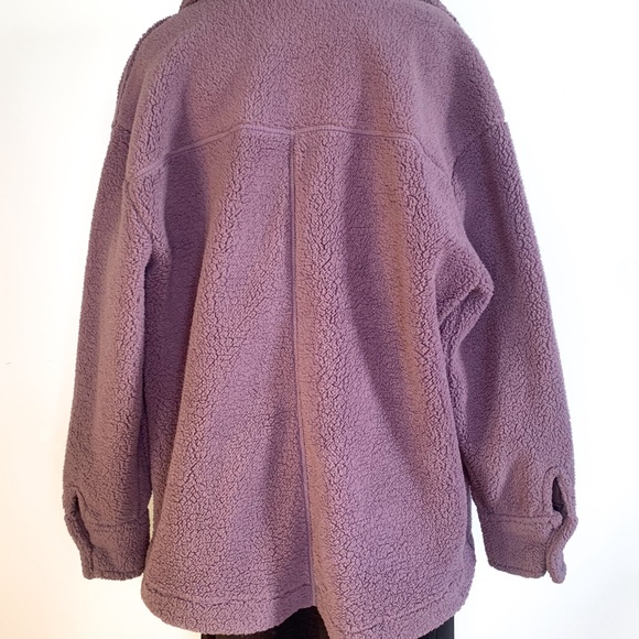 Purple Button Up Shacket - Size US S - Picture 5 of 7